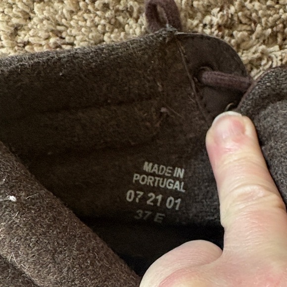 Birkenstock Dark Brown Lace-Up Boots